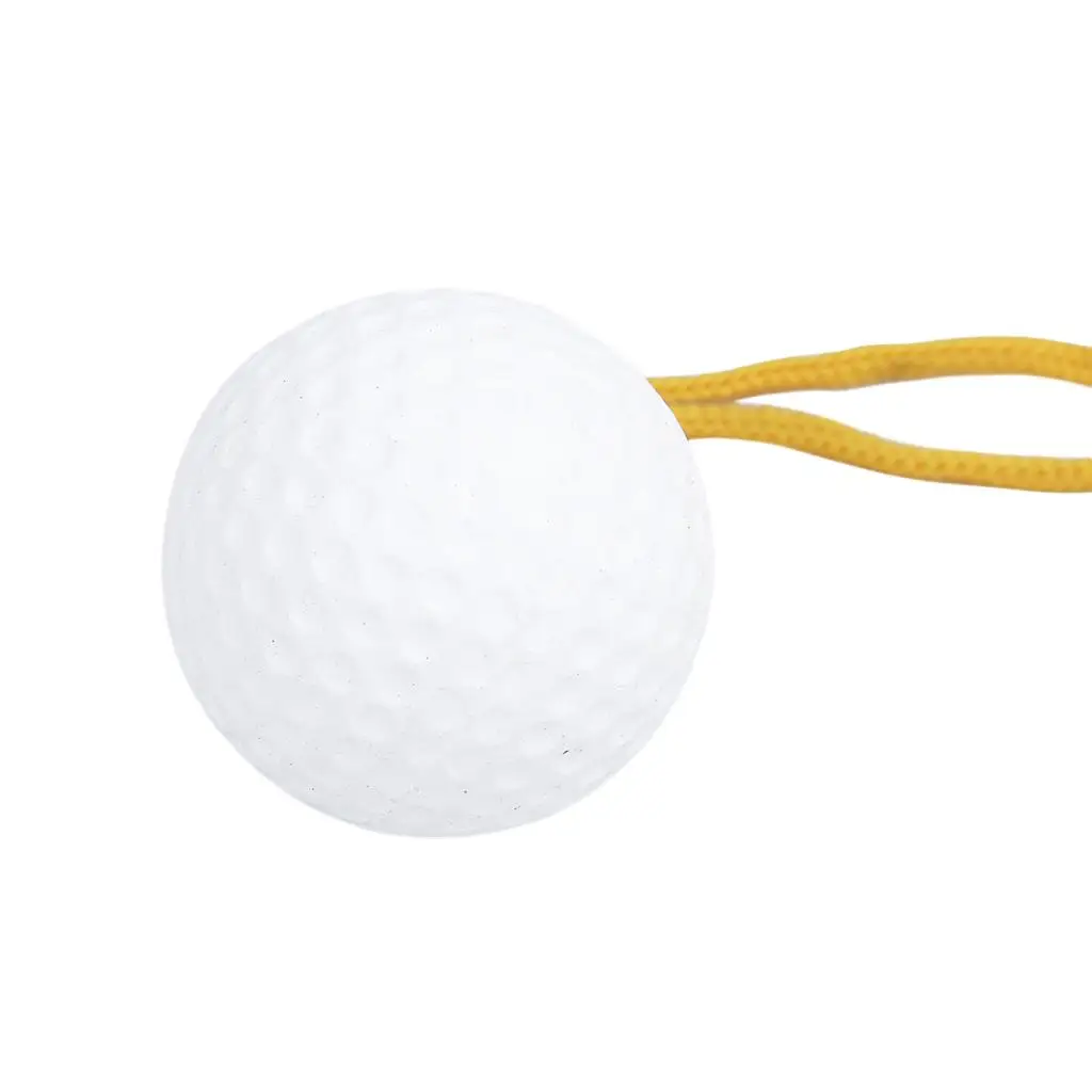 Golf Practice Ball & Rope Lanyard Hit Swing Training Aid Accessory