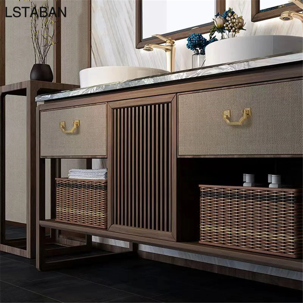Luxury Gold Kitchen Cabinet Handles Push Pull Door Handle Imitation Copper Zinc Alloy Decorative Furniture Drawer Flush Knobs