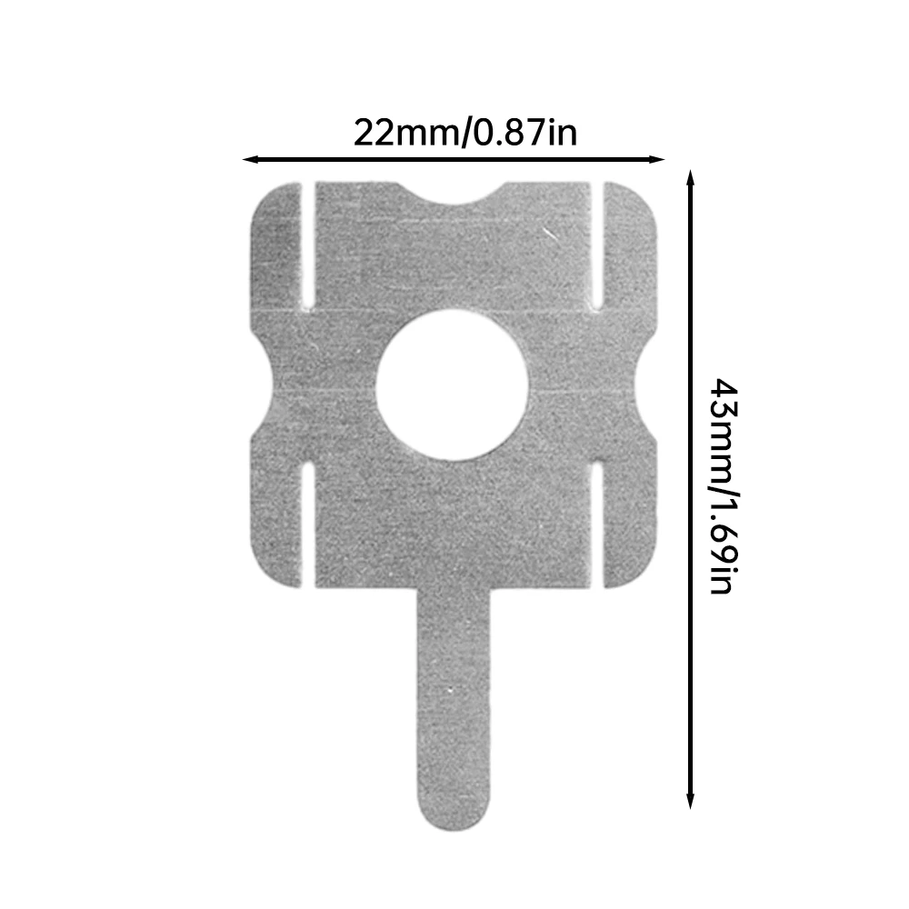 30Pcs Lithium Battery Pack Shrapnel Connector 0.18mm Battery Connect Nickel Plate Stainless Steel Spot Welding Machine Accessory