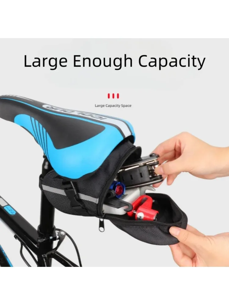 AliExpress NONE Universal Bicycle Saddle Bag Bicycle WaterProof Tail Bag Mountain Bike Rear Bag Bike Tail Bag Outdoor Bicycle Accessories