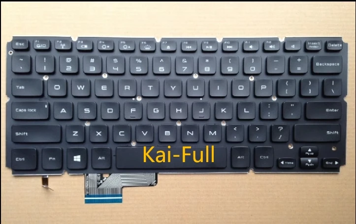 

for dell xps 14 15 L421x L521x P30G Laptop keyboard US layout with backlight