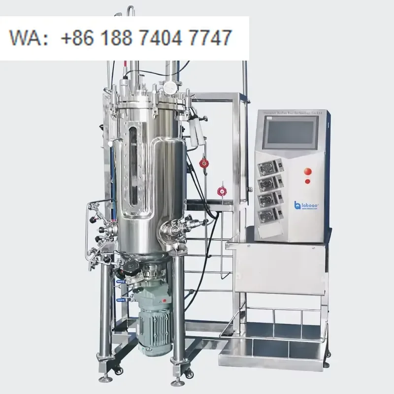 for  Industrial Stainless Steel Bottom Magnetic Mixing Fermenter Complete Bioreactor System Pressure Vessel