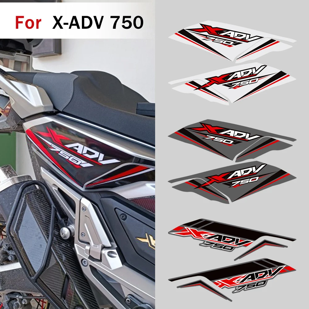 

Для HONDA XADV X-ADV 750, наклейки на боковую панель мотоцикла, накладка на бак, топливный обтекатель, эмблема, защита лобового стекла, наклейки для тела, наклейки