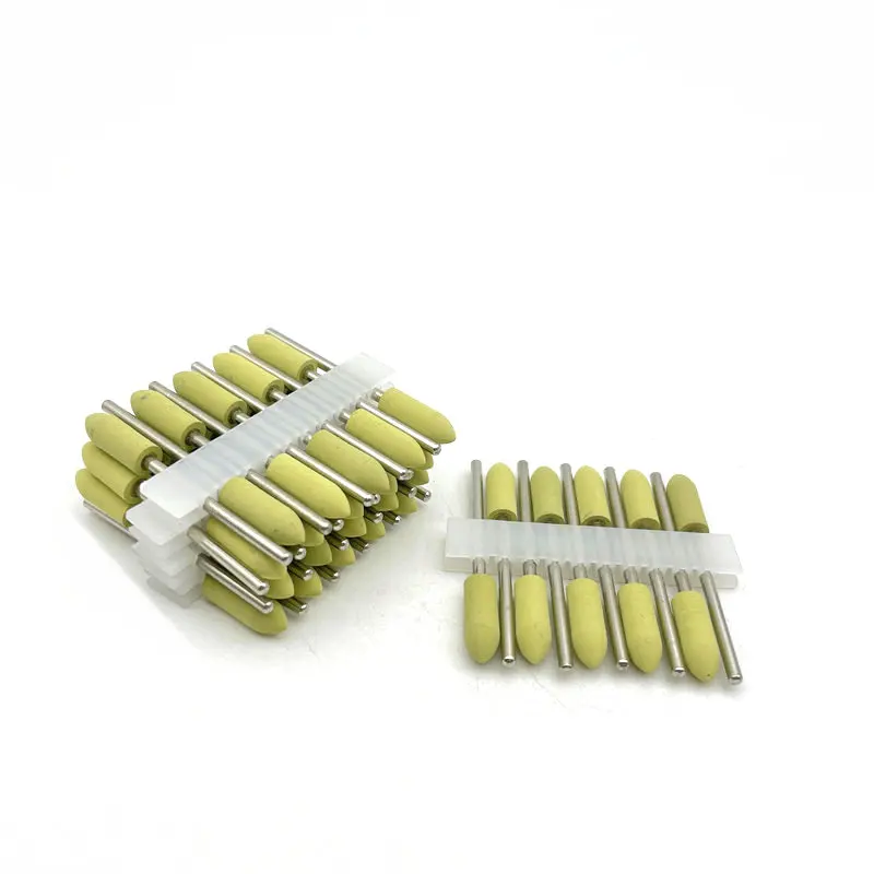 50pcs/set 2.35mm dental silicone Rubber polishers burs Teeth Whitening Equipment dental polishing Polisher