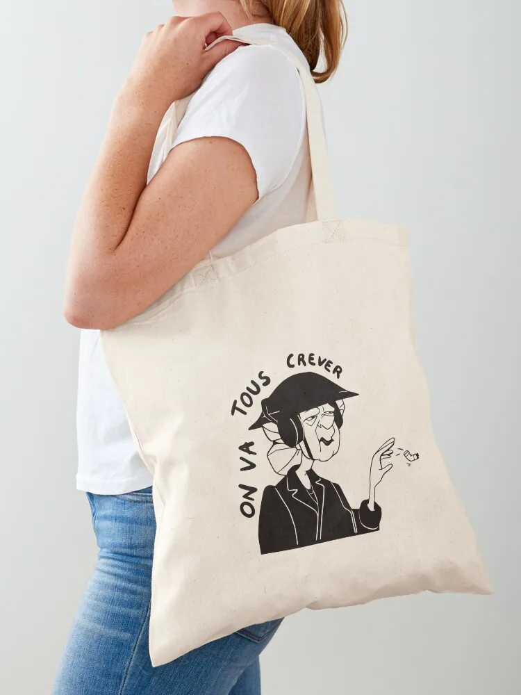 

Mme Placard in Atlantis - We're all going to die Tote Bag Handbags Customizable tote bag Canvas large tote bag