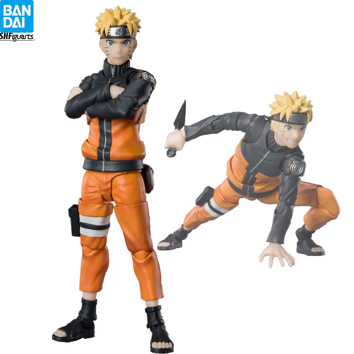 In Stockl Original Bandai Spirits S.H.Figuarts Naruto Shippuuden Uzumaki Naruto The Jinchuuriki Entrusted with Hope Anime Figure