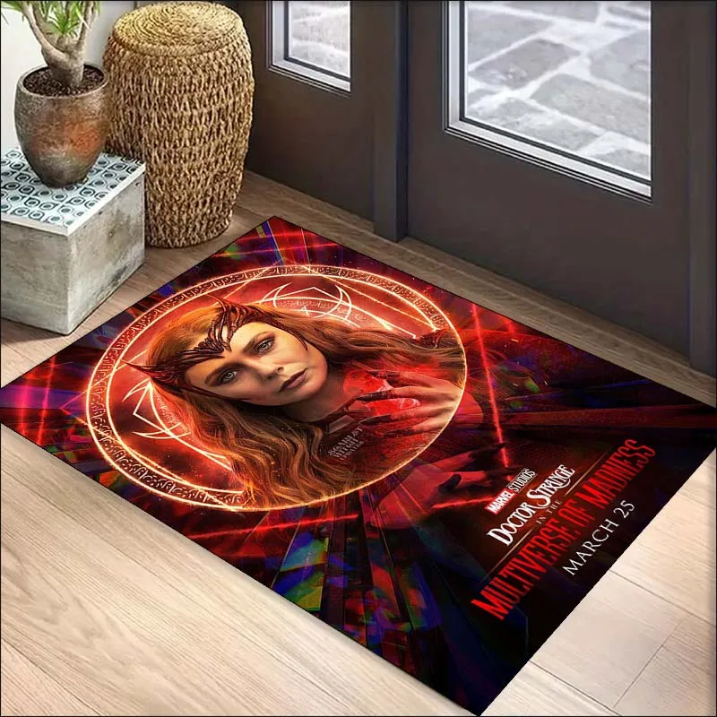 Marvel Comics Scarlet Witch Carpet Living Room Bedroom Large Area Soft Comfortable Decorative Carpet Exquisite Gift