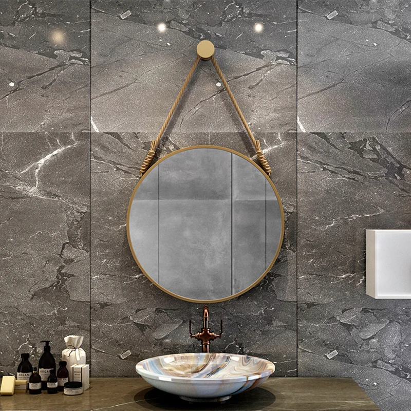 Hand Mirror Light Shower Decorative Wall Mirrors Big Korean Interior Desk Dressing Art Arts Floor Espelho Room Decor Makeup