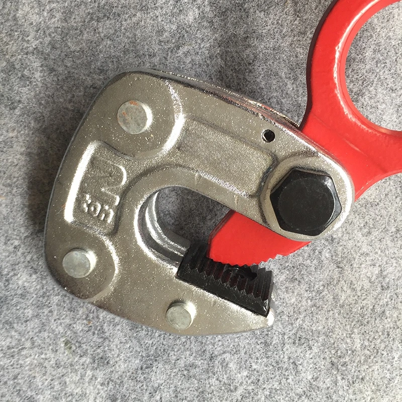 Horizontal lifting clamp 1ton 2ton 3ton to 10ton  OEM/Customized Hanging steel plate lifting clamp