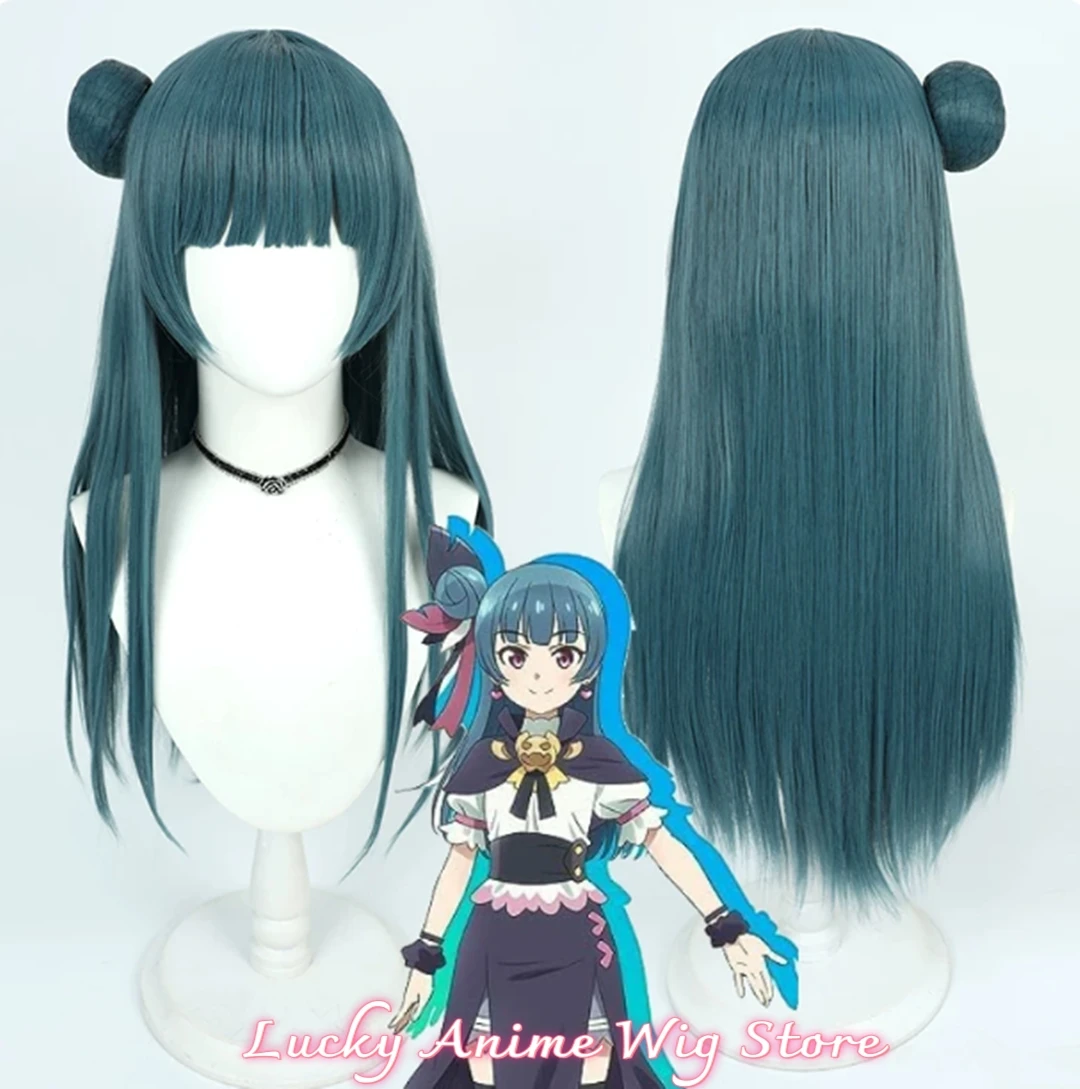 Cosplay LoveLive! Sunshine!! Aqours Yohane Tsushima Yoshiko Wig Anime game party long straight wig heat-resistant synthetic fibe