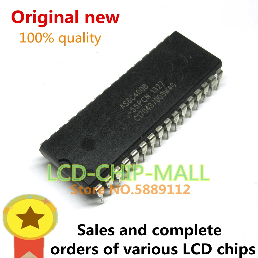 

1PCS AS6C4008-55PCN DIP32 AS6C4008-55 IN STOCK 100%GOOD