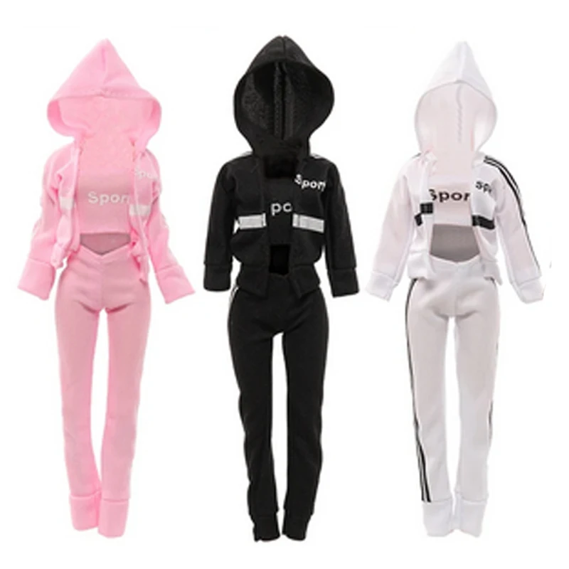 

Hot Sale Princess Fashion Sport Outfits Wear Casual Dress Shirt Casual Doll Clothes For 30cm Accessories Doll Girl Gift Toy
