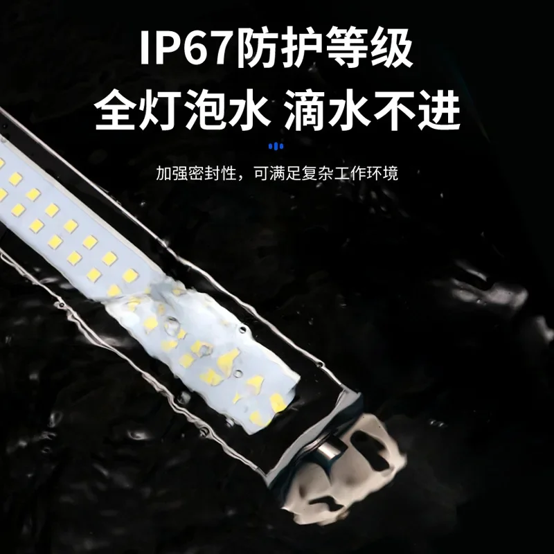 

22-53cm LED Machine Tool Working Light 24V-220V Waterproof Explosion-proof Lighting CNC Lathe Three-proof Industrial Lighting