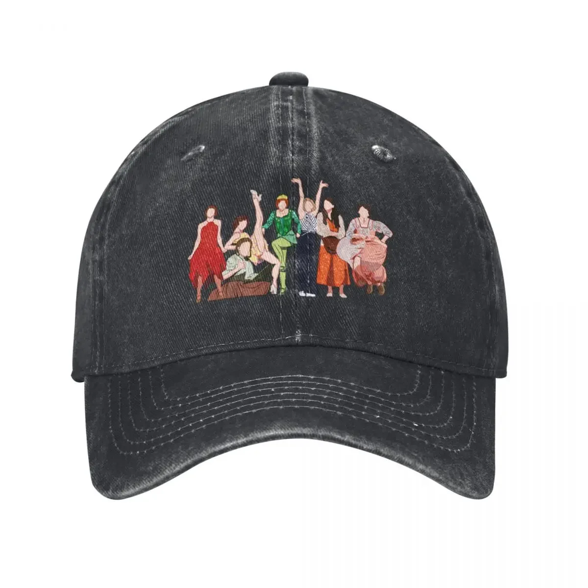 Sutton Foster Roles Baseball Cap Big Size Hat Sunhat Men's Caps Women's