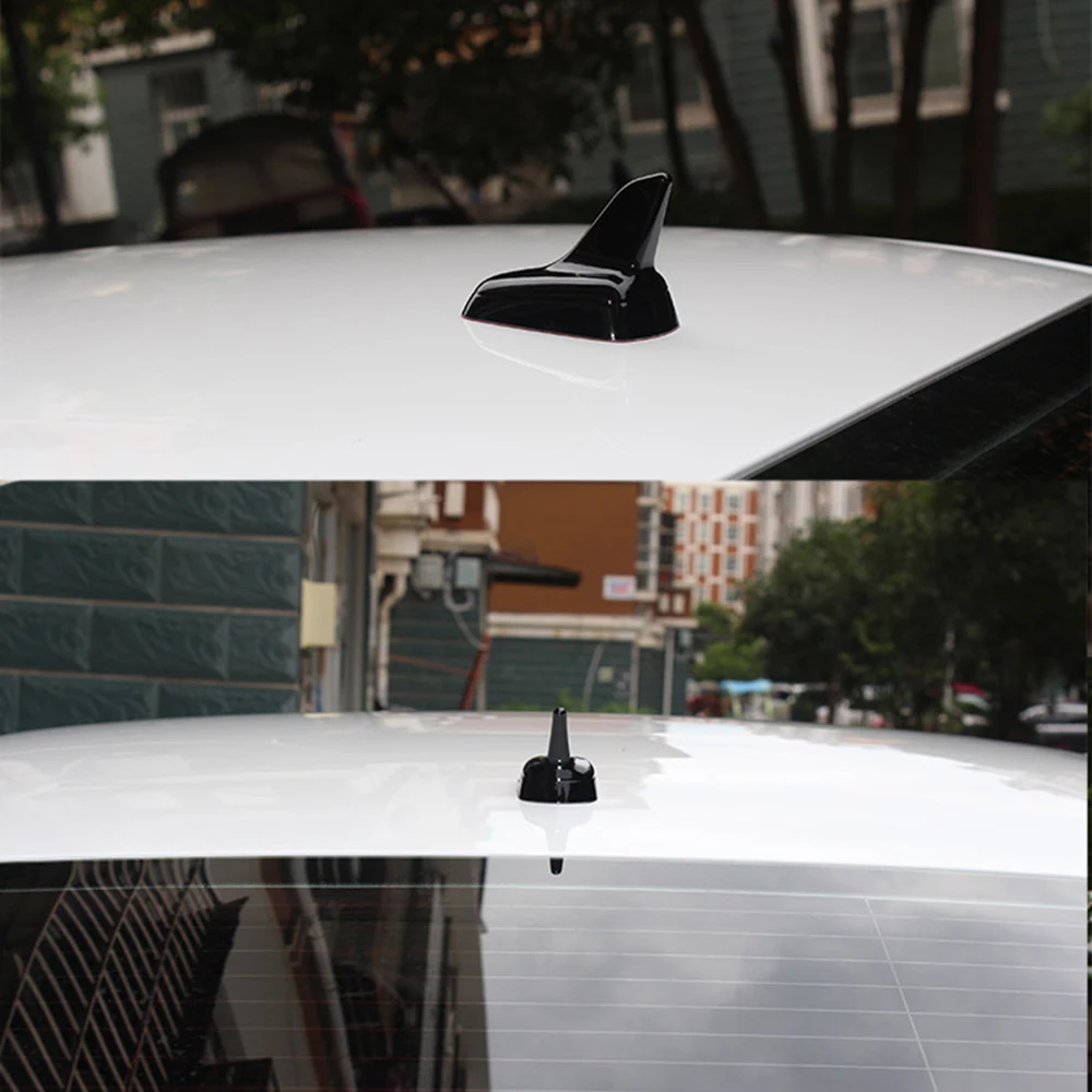 Shark Fin Antenna Car Roof AM/FM Radio Aerial Antenna Replacement for VW Golf MK4 MK5 Seat Skoda BT