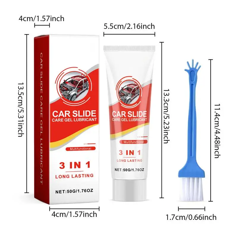 Squeaky Door Hinge Lubricant Car Grease Lubricant Car Lubricant Oil Cream Long Lasting Multifunctional Grease Oil Professional