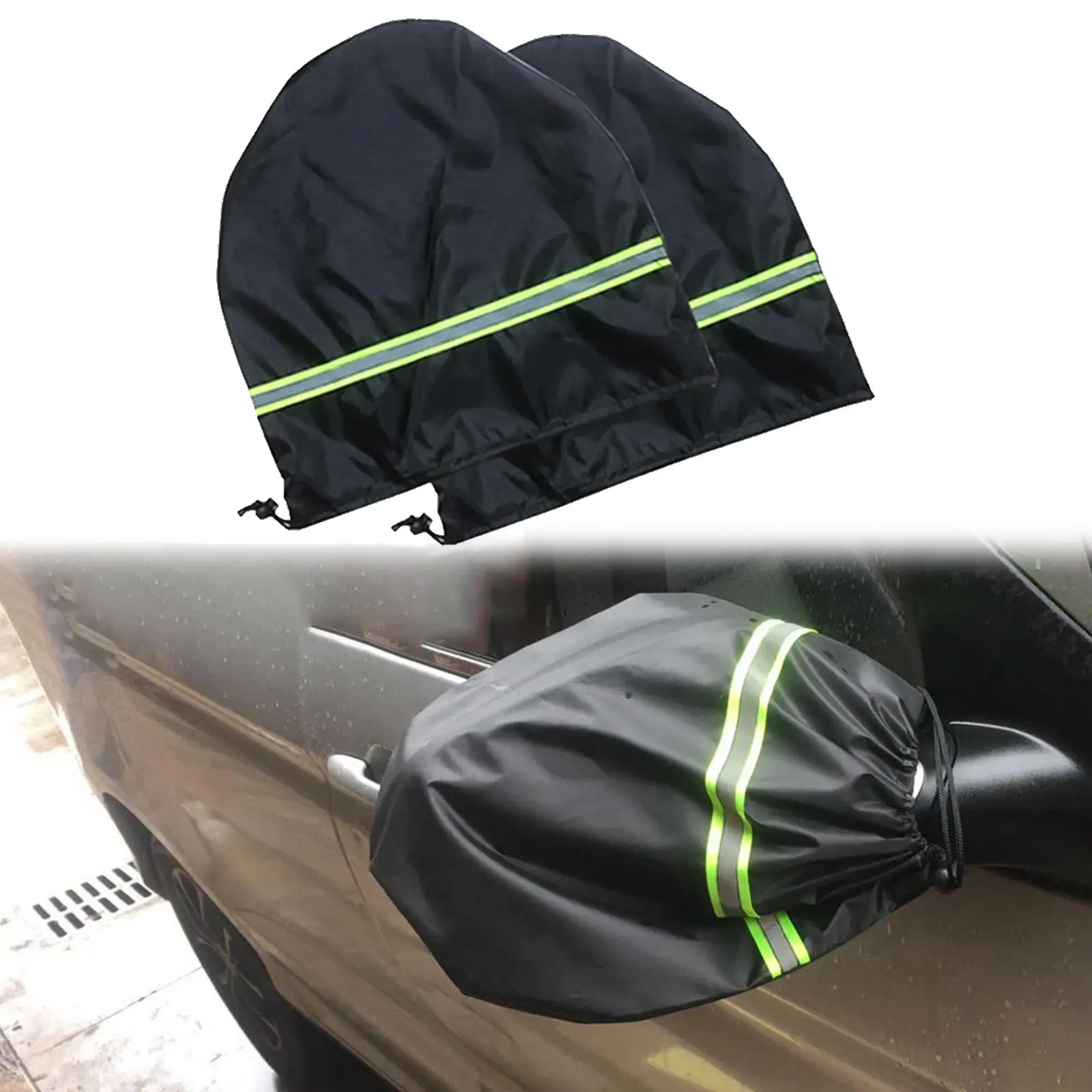 

Защитный чехол для бокового зеркала автомобиля, чехол для снега и дождя, аксессуары, складной