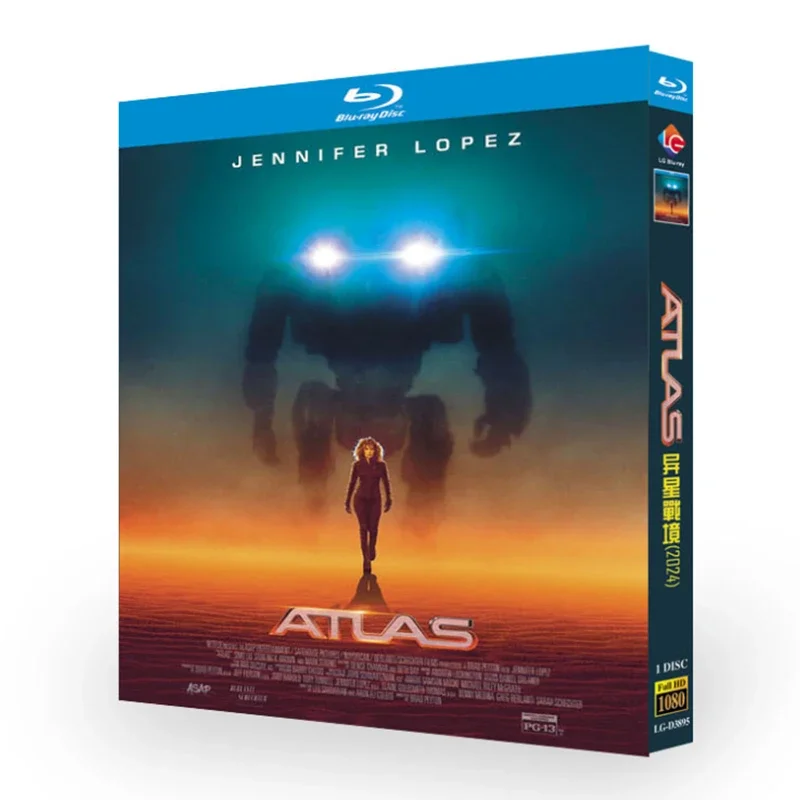 Atlas (2024) Blu-ray Disc DVD
