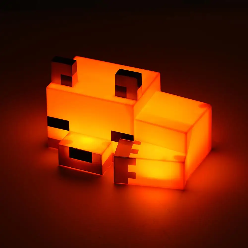 Cute Fox Night Light Soft Orange Glow Desk Lamp Indoor Atmosphere Light Bedroom Headboard Night Light Children Birthday Gifts view 5