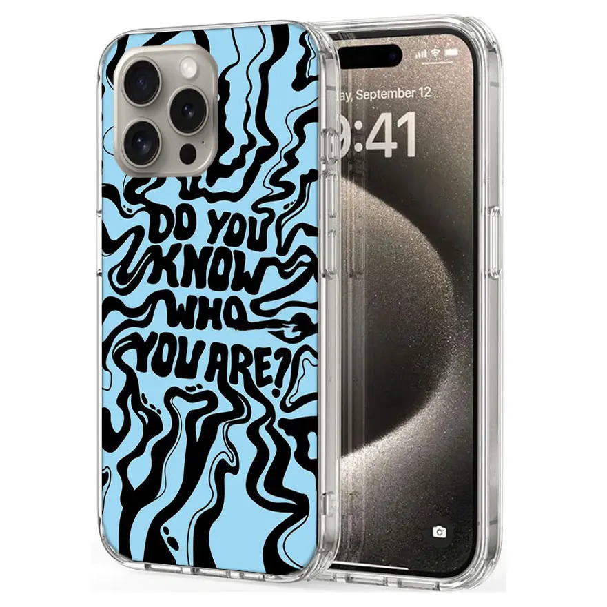 Do You Know Who You Are Clear For Apple iPhone 16 15 Pro Max Cover 14 Plus 13 12 Mini 11 Pro XR XS Max Phone Case Silicone TPU C