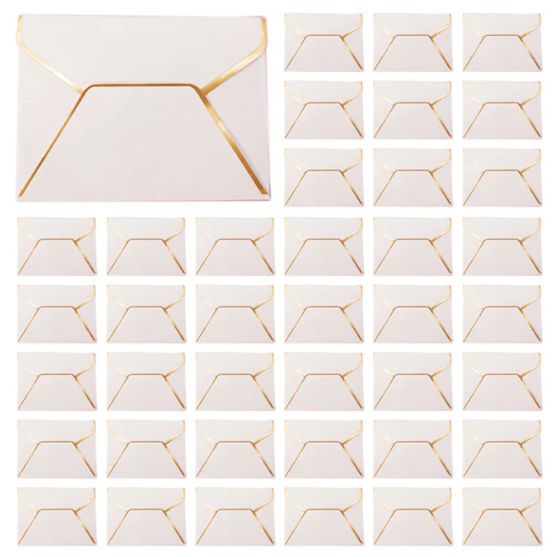 

150Pcs Mini Envelopes Gift Card Envelopes Envelopes For Personalized Gift Cards Wedding Envelopes Or Place Card White