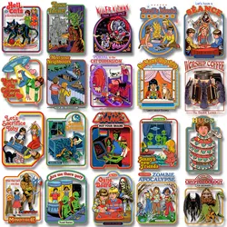 Retro Style Picture Black Humor Surreal  Firm and Fadeless Kids Stickers Iron-on Transfers for Clothing Stickers DIY Decoration