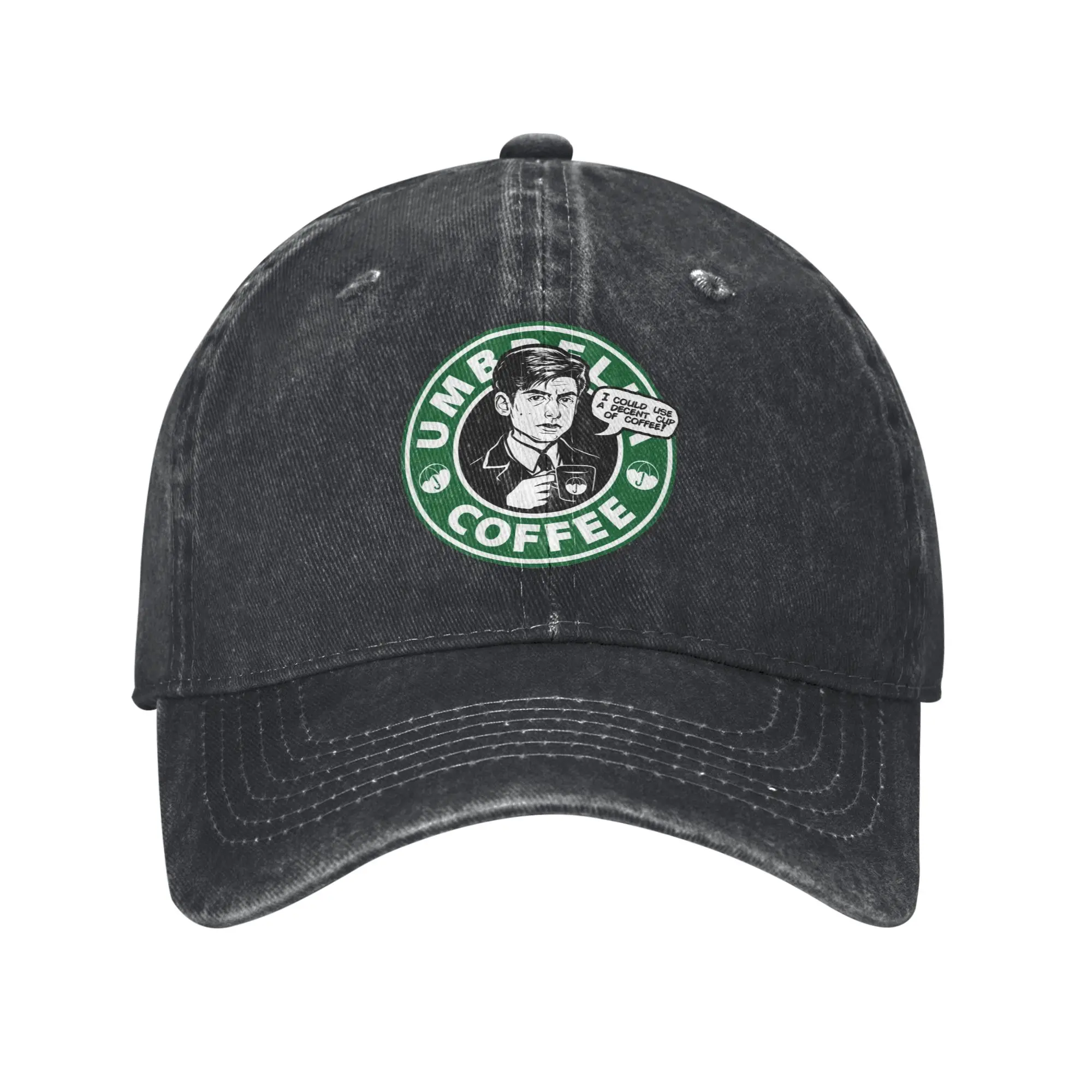 Custom Classic Unisex Umbrella Coffe Baseball Cap Adult The Umbrella Academy Adjustable Dad Hat Women Men Sun Protection