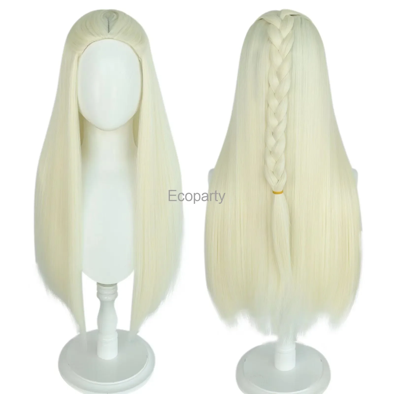 House Of Cosplay The Dragon Costume Rhaenyra Grown-Up Wig 70cm Woman Halloween Carnival Gift For Disguise Ladies Role Play 30