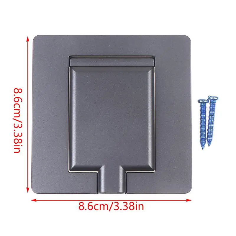 Cable Exit Hole Panel, 86-Type Cover Panel, Hole Blocking, Decorative Panel, Screw/Pasted To Cover Up Unsightly Parts