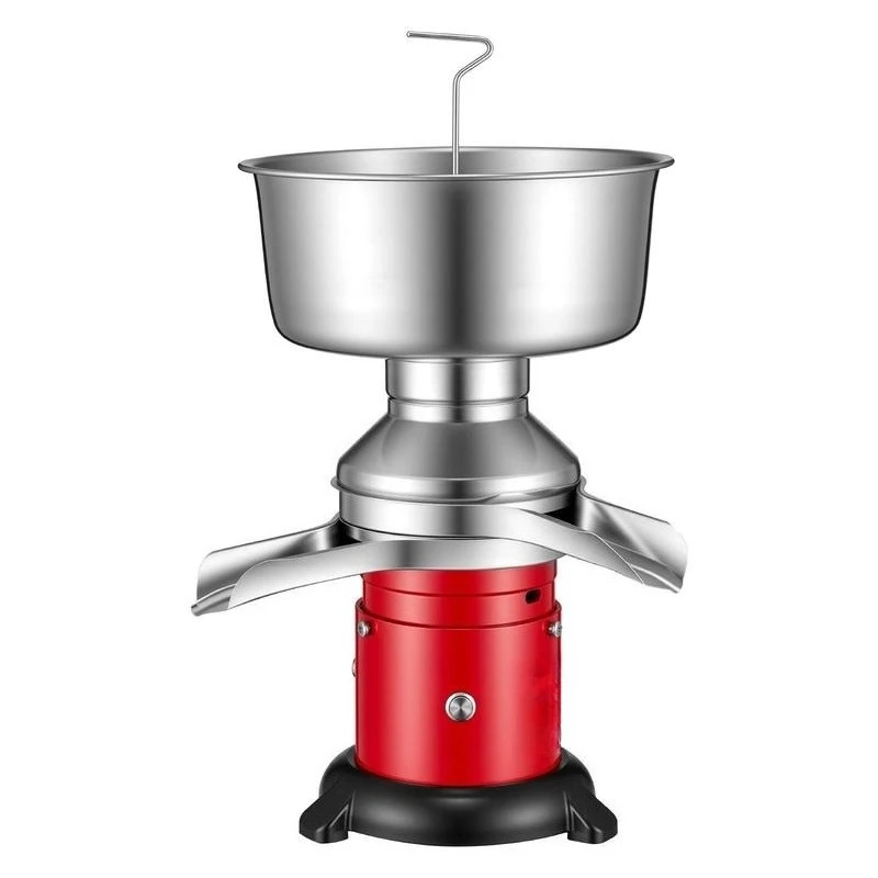 Separador Eléctrico de Crema de Leche, 60L/H de Producción, 10500 RPM, Separador Centrífugo de Leche y Crema, Desnatadora de Leche de Cabra y Vaca de Acero Inoxidable 304 con Capacidad de Recipiente de 4.5L (40W, 100-240V)