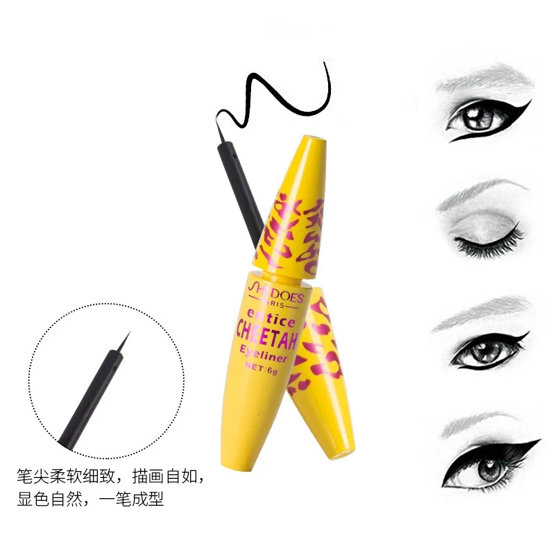 

Make Up Eyelash Mascara Waterproof Thick Liquid Eyeliner Waterproof Fast Dry Long-wearing Lasting Mascara Big Eye Cosmetic