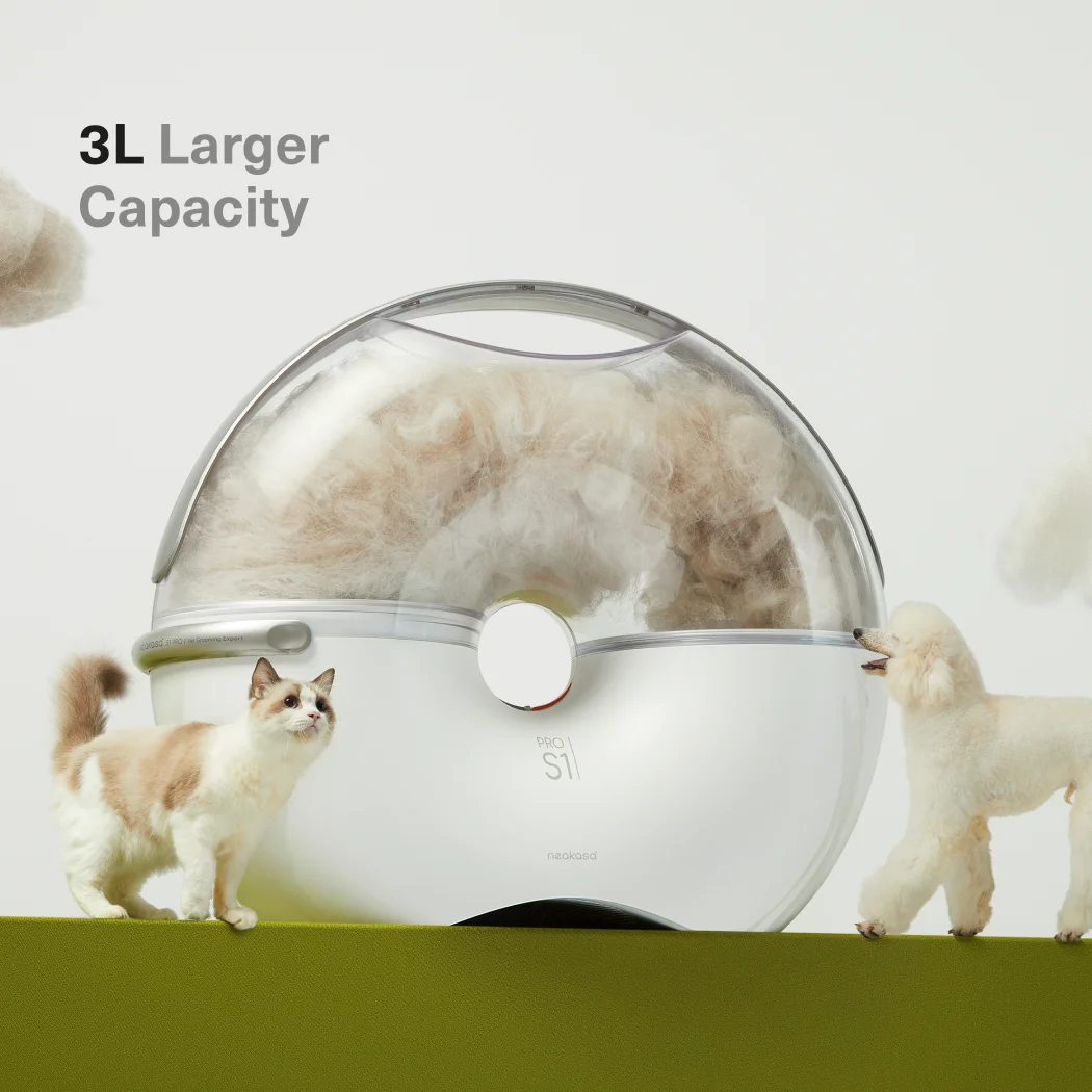 

S1 Pro Professional 8 in 1 Pet Hair Trimmer Remover Dog Groom Vacuum Kit