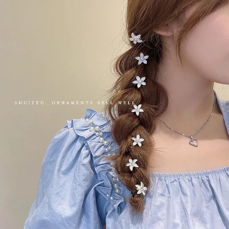 AWAYTR-مخلب الشعر البلاستيكي الصغير للفتيات والنساء ، مشبك الشعر ، دبوس الشعر المشبك ، الملحقات الكورية