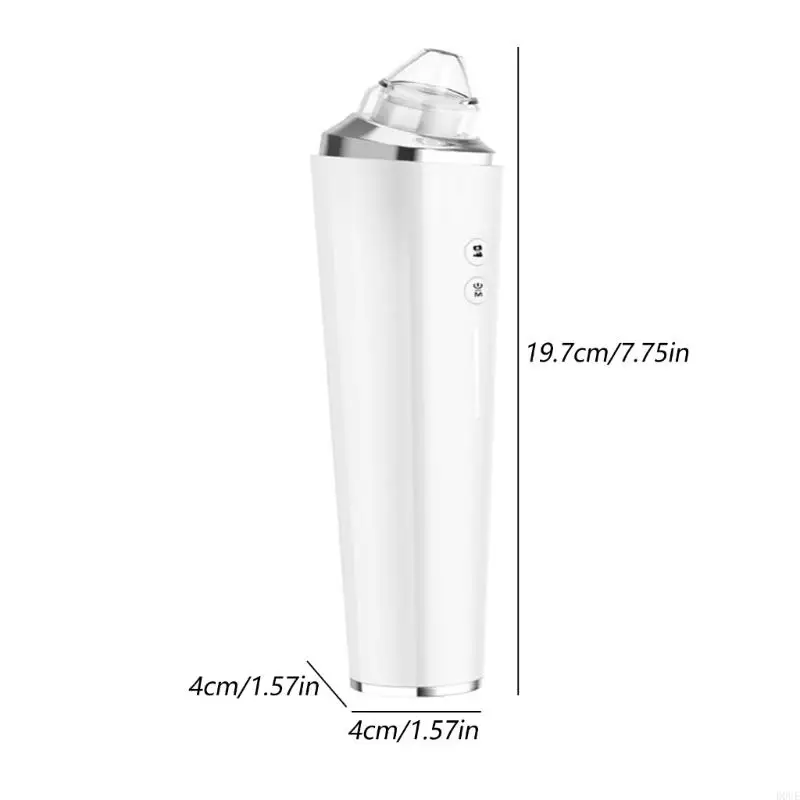 مزيل الرؤوس السوداء لتنظيف المسام متعدد السرعات من D0UE للوجه مع تحكم ذكي بالشفط ونصائح قابلة لإعادة الاستخدام #6