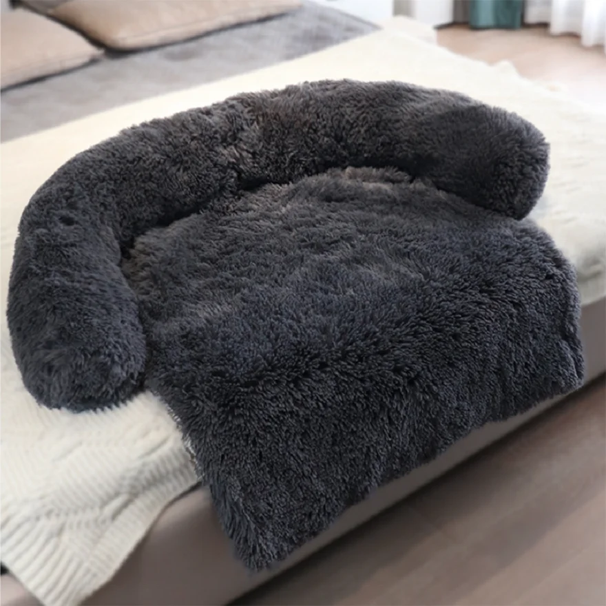 

Drop Shipping Popular Pet Supplies Plush Kennel Plush Blanket Pet Kennel Dog Sofa Bed