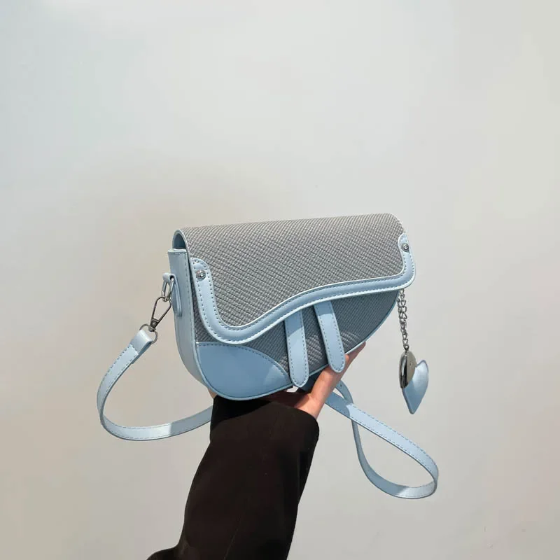 حقيبة كروس نسائية عصرية موديل 2025 منسوجة - حقيبة كتف محمولة أنيقة للمناسبات غير الرسمية والرسمية #3