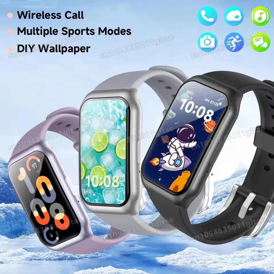 New Smart Watch Bluetooth Calling Heart Rate&Sleep Monitoring Flashlight Voice Assistant Men Women Waterproof Smartwatch HW12