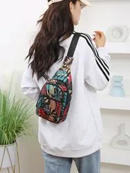 Breast Bag, Trendy And Versatile For Women, Large Capacity Single Shoulder Crossbody Bag, Outdoor Leisure And Simple Backpack Br