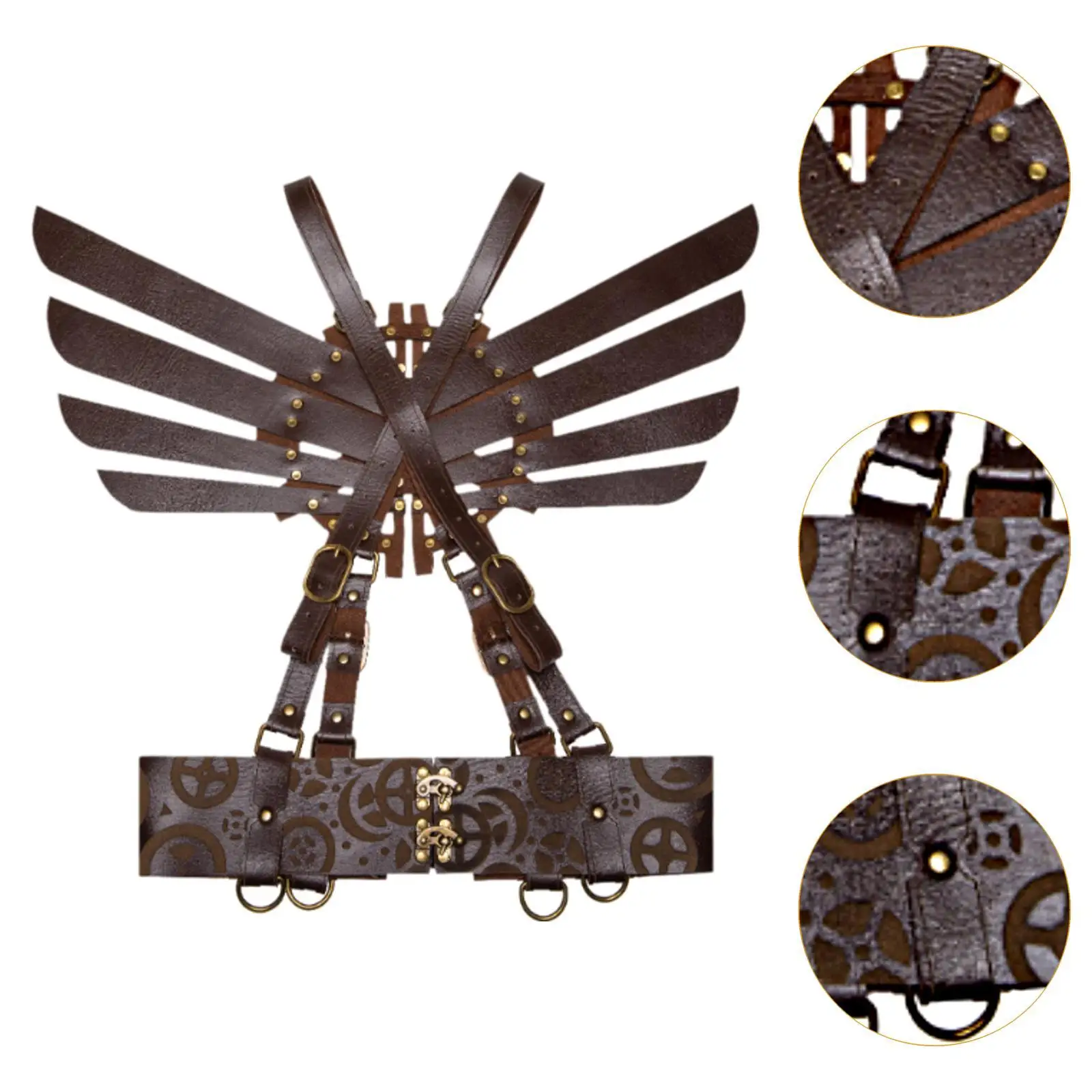 Armadura medieval confortável xale estilo vintage traje de cavaleiro decorativo para vestir-se desempenho de palco feminino masculino festa temática