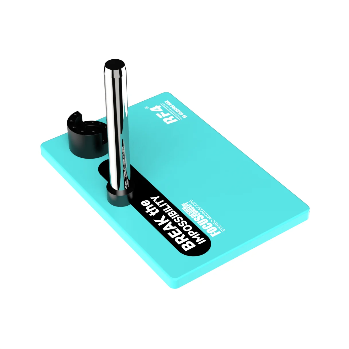 Imagem -06 - Pólo de Suporte Metálico para Celular Base Grande Suitabel Manutenção de Binocular Triocular Laboratório Microscópio Estéreo Rf4 32 mm