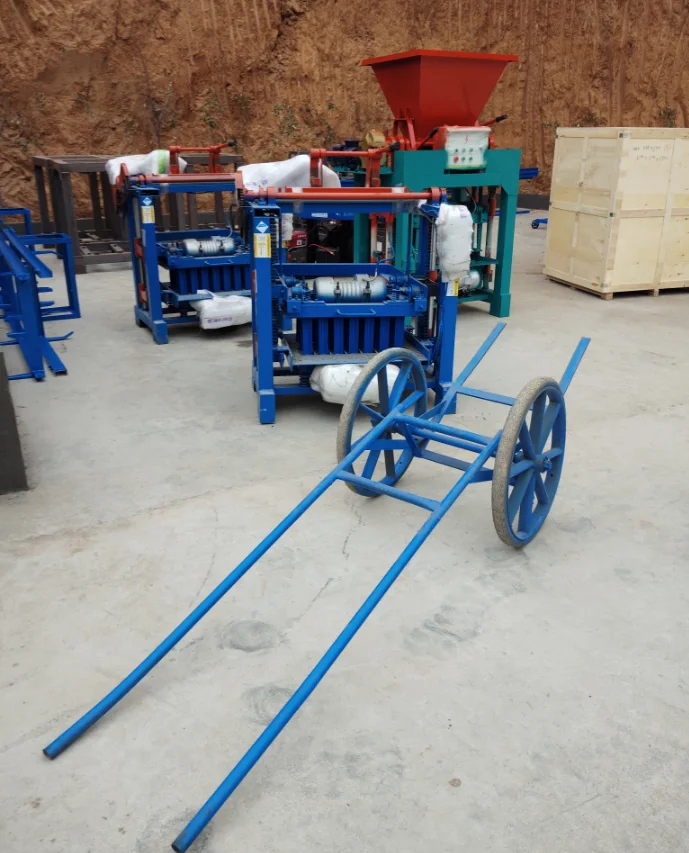 China Exports Small-scale Cement Block Brick Building Equipment.