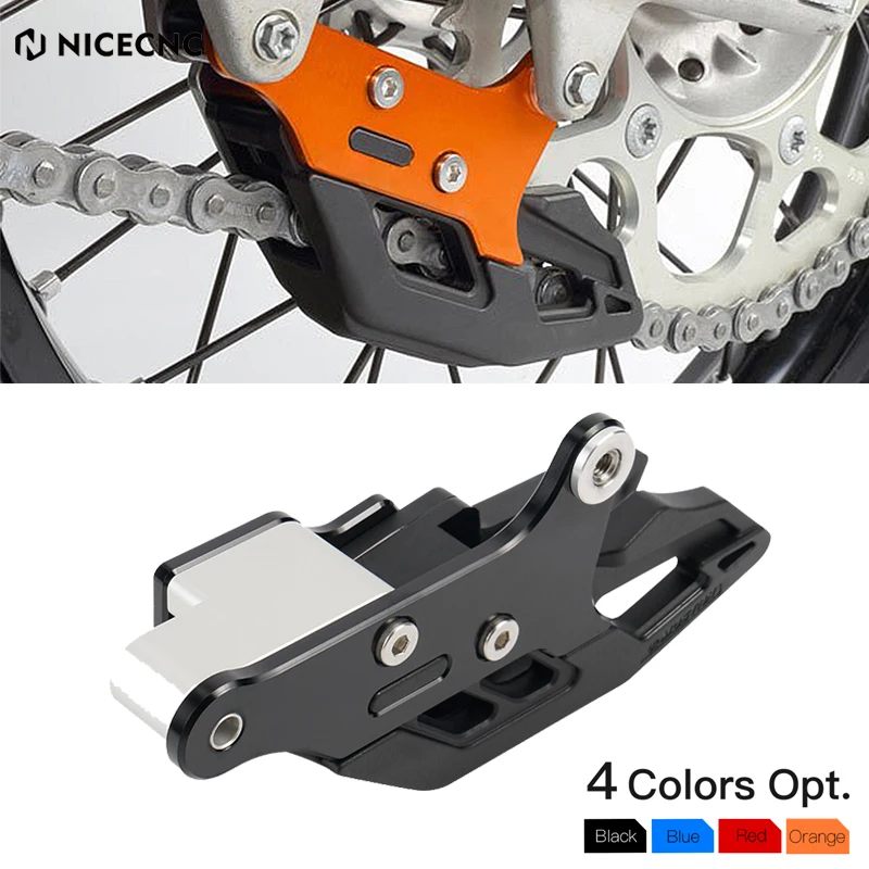 

NICECNC Motorcycle Chain Guard Guide Protection For HUSQVARNA 701 Enduro R/Supermoto 2016-2022 KTM 690 Enduro R/SMC R 2008-2022