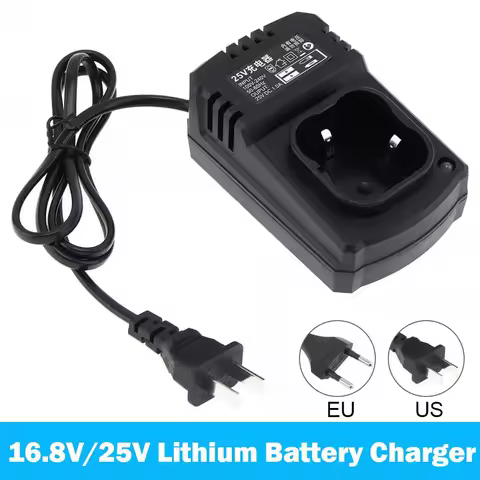 Universal 25V Electric Screwdriver 16.8V Battery Adapter Power Tool Charger Lithium Battery Battery Charger