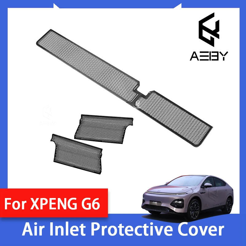 

AEBY Air Inlet Protective Cover For XPENG G6 2023-2025 Anti-insect Anti-fouling Front Air-Conditioning Cover Accessories
