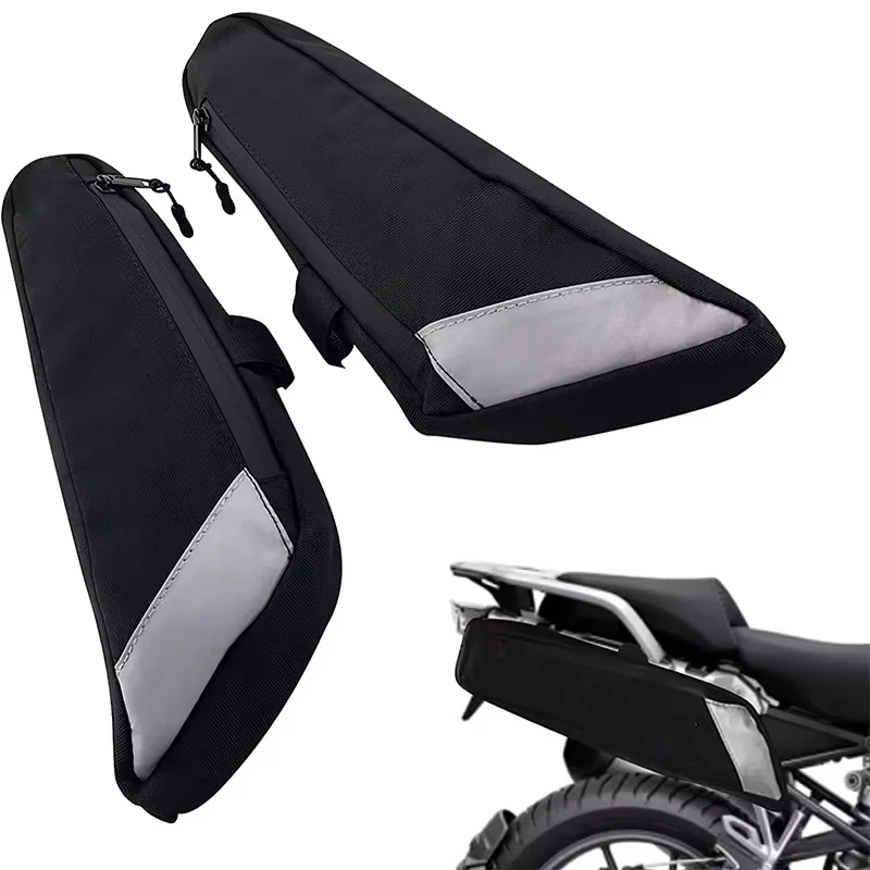 Motorcycle Frame Side Pockets Luggage Rack Travel Placement Waterproof Bag For BMW R1200GS LC 2013 - 2020 R1250GS Adventure