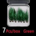 7 piezas verdes