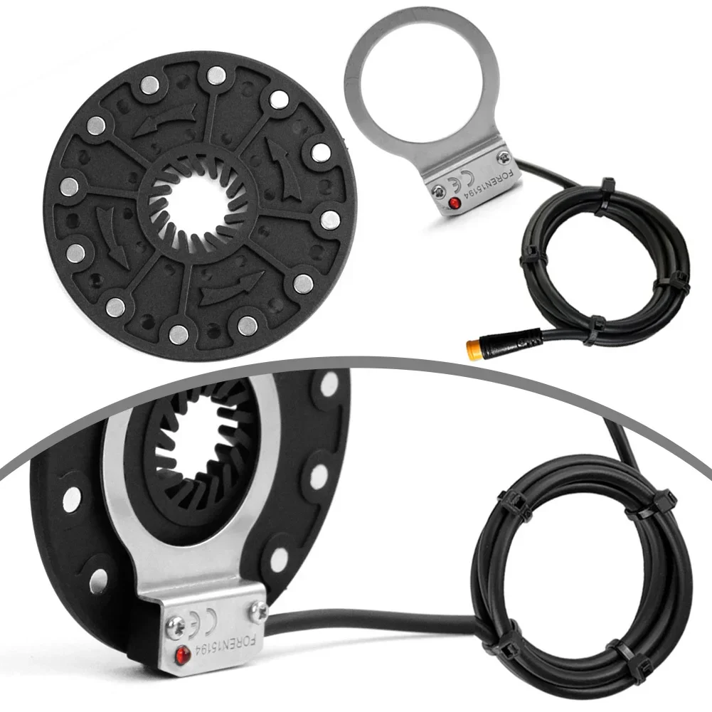 

Датчик помощника на педали электровелосипеда 12, магнитный усилитель, водонепроницаемый разъем для электровелосипеда, комплект для переоборудования электрического велосипеда, аксессуары 36/48 В