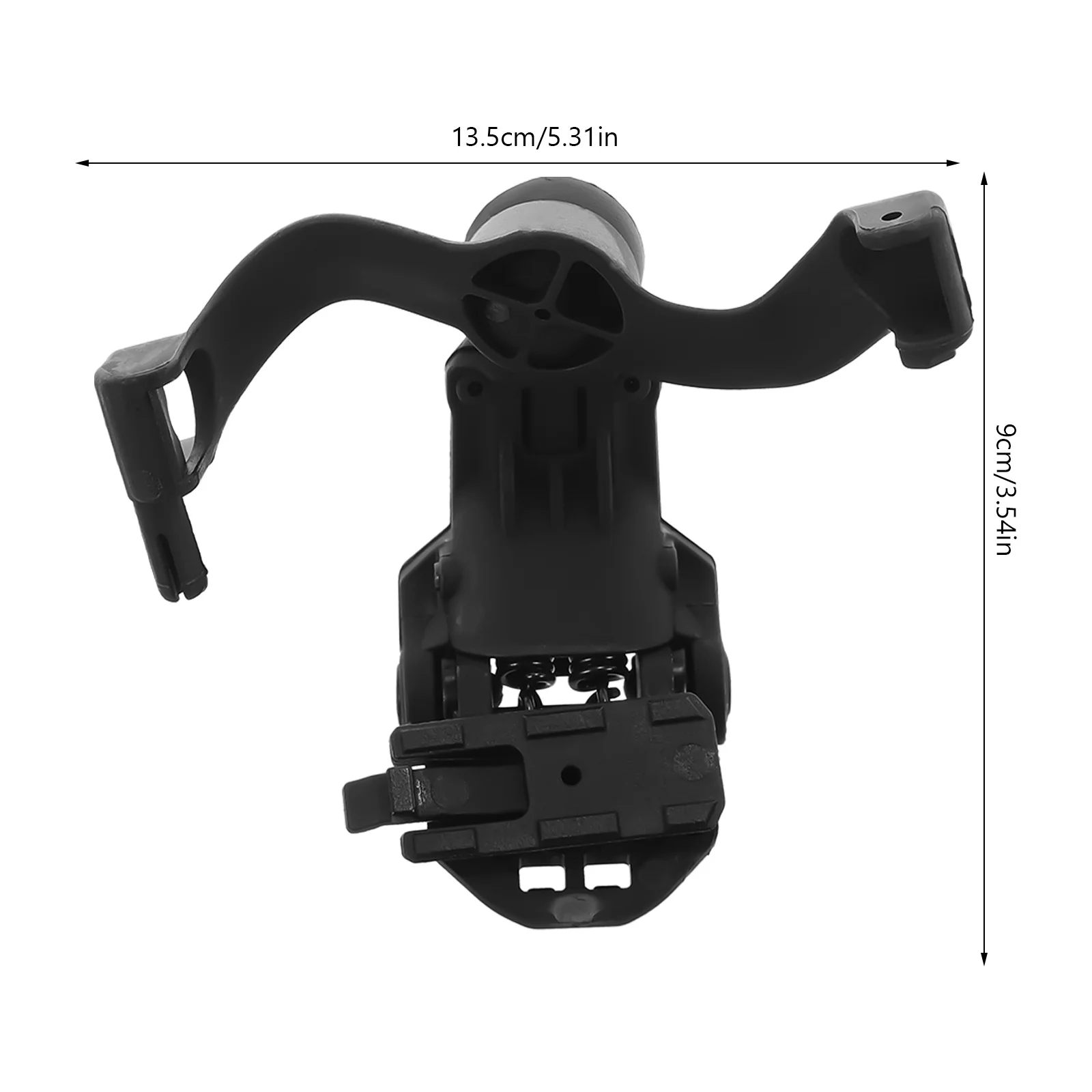 1 مجموعة 1 مجموعة الاستخدام اليومي حامل سماعة الرأس توفير المساحة محول محمول في الهواء الطلق رف صغير السكك الحديدية المهنية #2