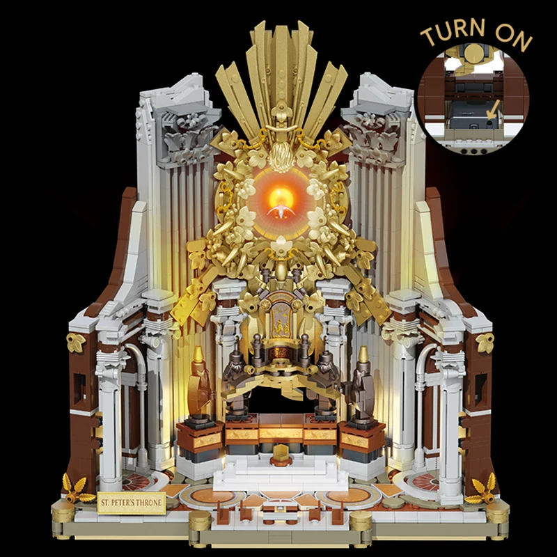 

Classic Movie King Throne Building Kits Blocks Model Sets Creative Bricks DIY Toys Collectible Gifts for Adult Kids 2000+pcs