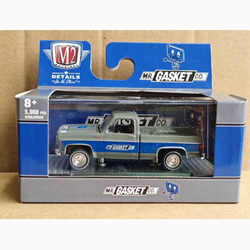 Diecast Alloy 1:64 Scale M2 Ford Pickup Truck Model Limited Edition Adult Collection Display Gift Boy Toy